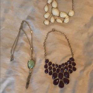 Assorted necklaces